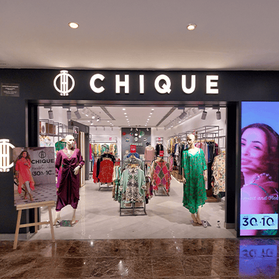 Chique store image ambience mall Vasant Kunj 1