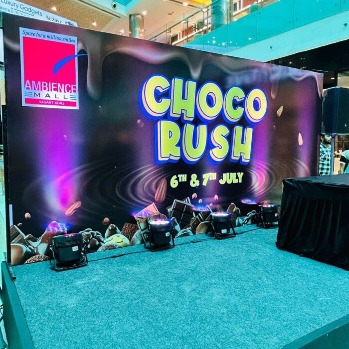 Chocorush event Ambience mall Vasant Kunj 14