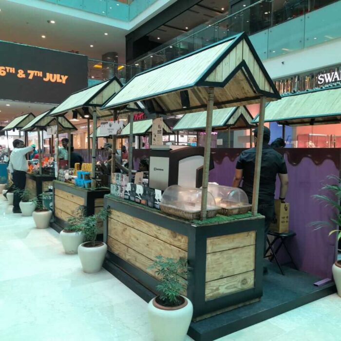 Chocorush event Ambience mall Vasant Kunj 5