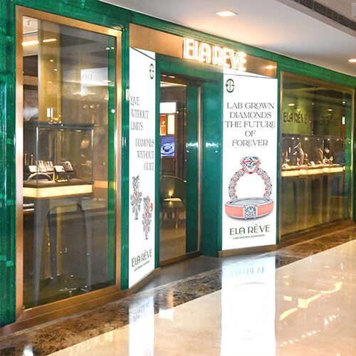 Elareve store image Ambience mall Vasant Kunj