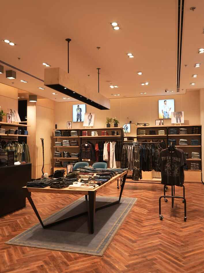 True religion jeans brand Ambience mall Vasant Kunj 11