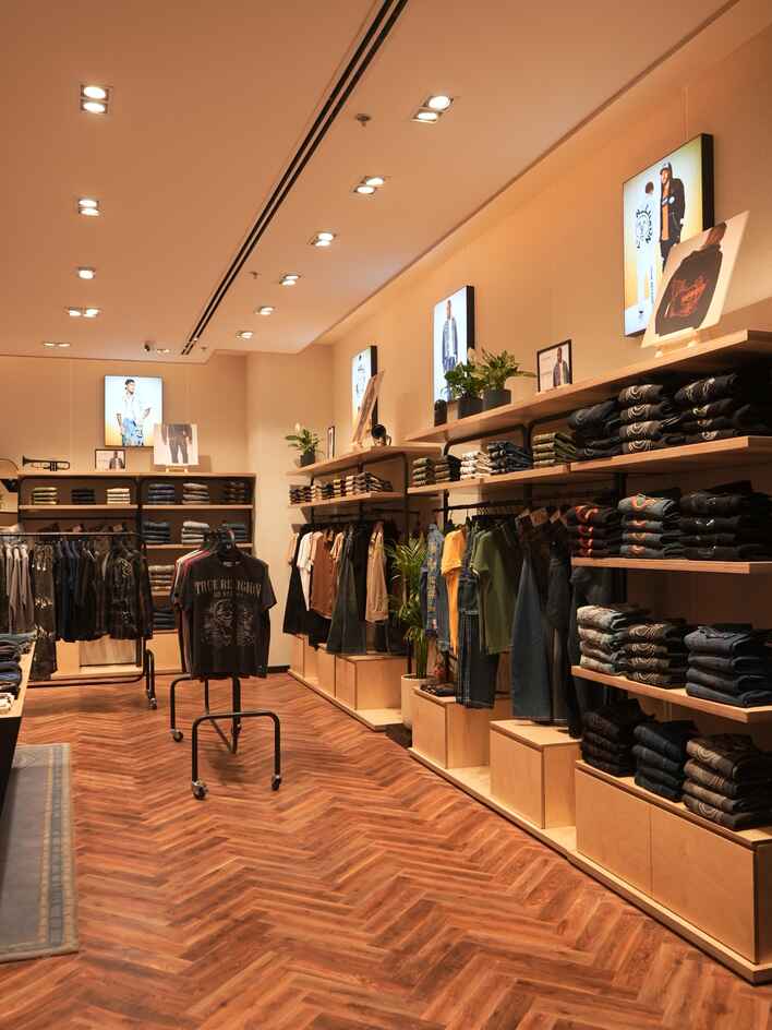 True religion jeans brand Ambience mall Vasant Kunj 13