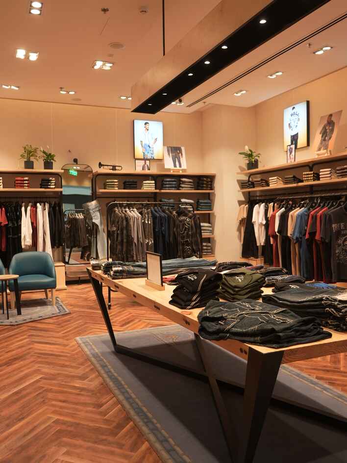 True religion jeans brand Ambience mall Vasant Kunj 14