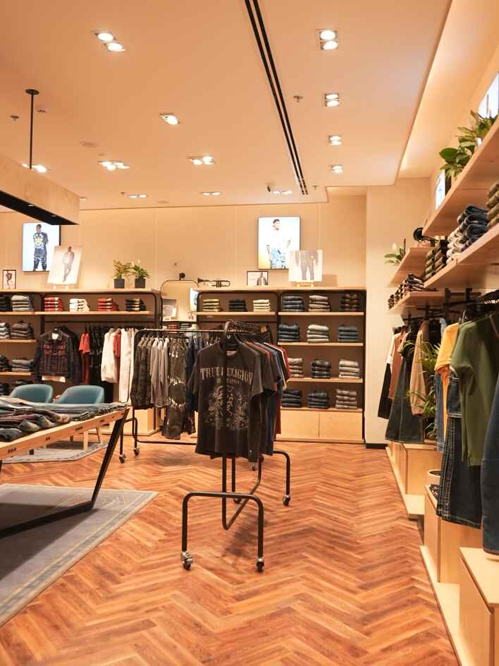 True religion jeans brand Ambience mall Vasant Kunj 17