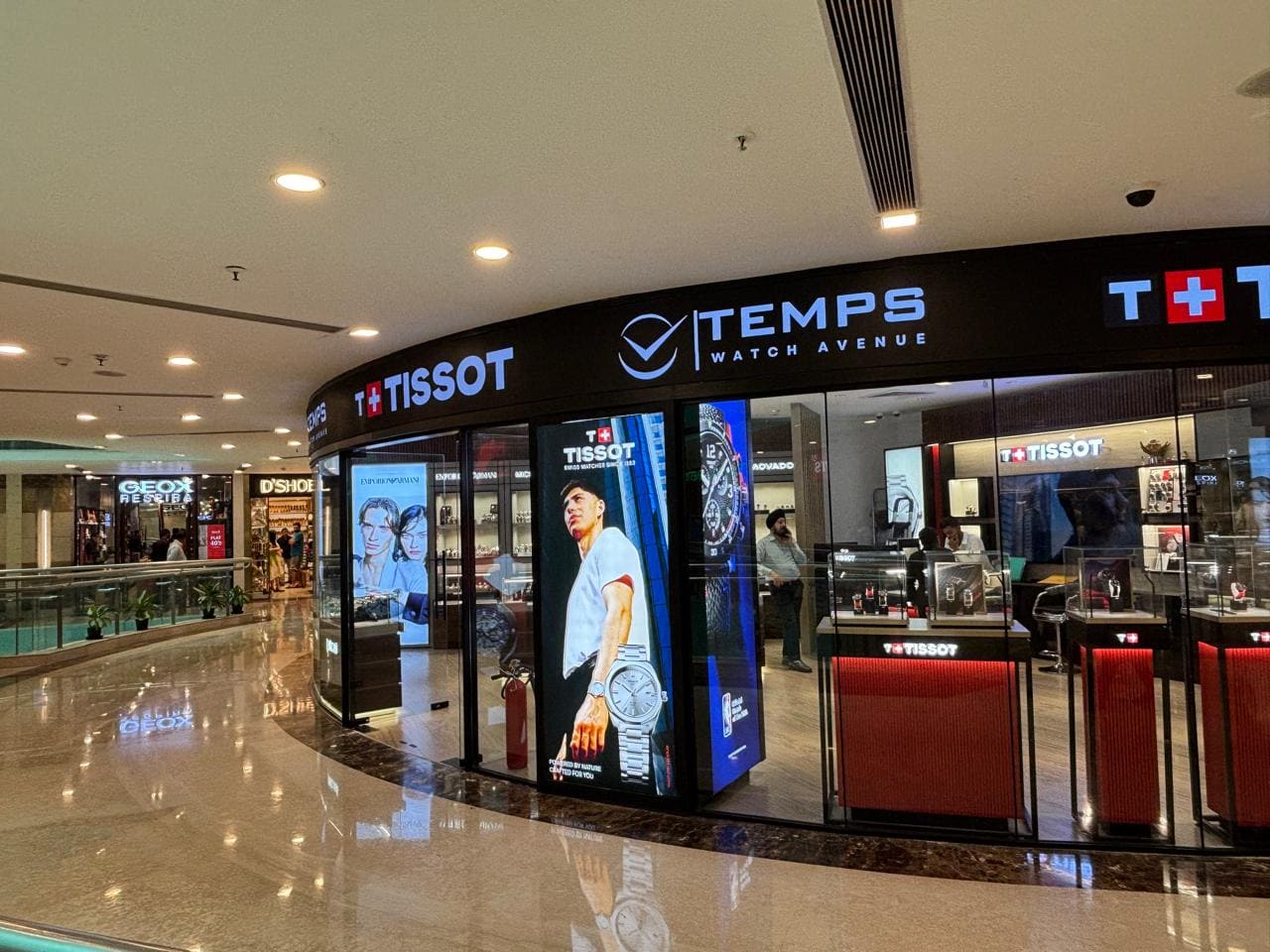 Tissot store images Ambience Mall Gurugram 3