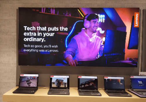 Lenovo store image Ambience mall Vasant Kunj 3