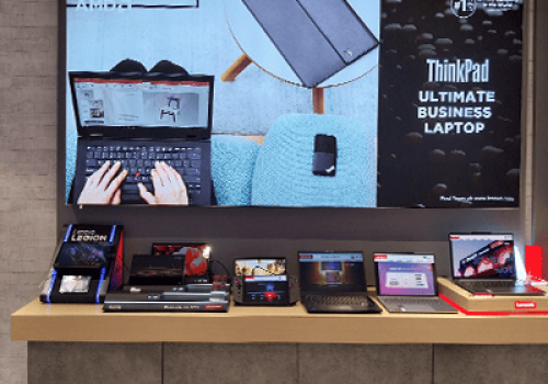 Lenovo store image Ambience mall Vasant Kunj 6