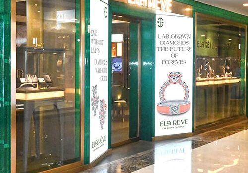 Elareve store image Ambience mall Vasant Kunj